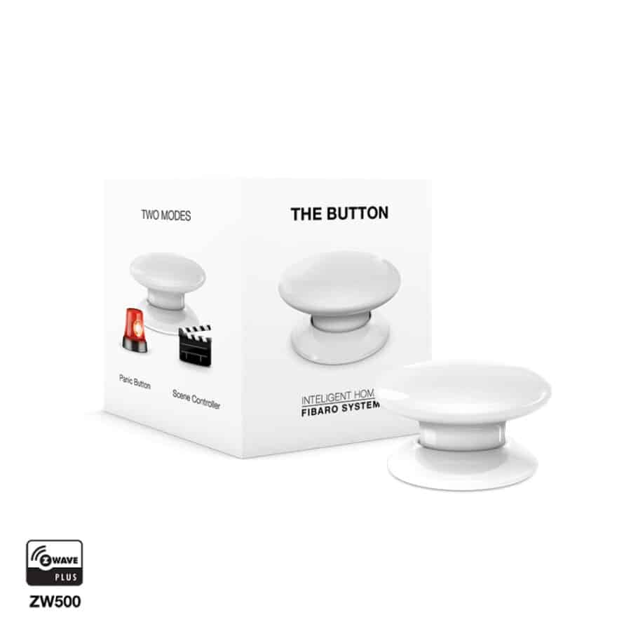 Кнопка управления Z-Wave FIBARO The Button Белый