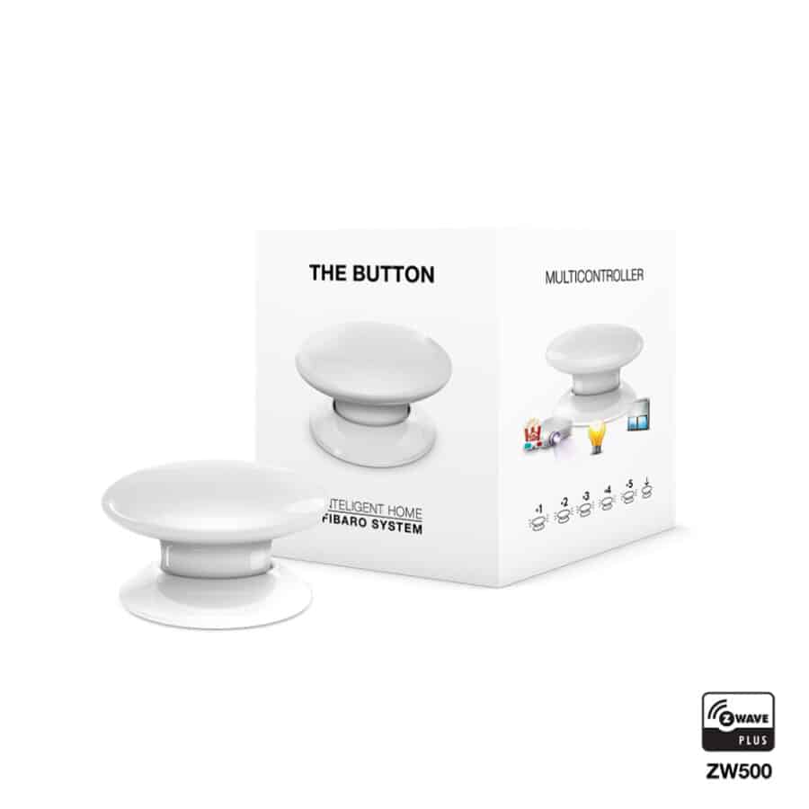 Кнопка управления Z-Wave FIBARO The Button Белый