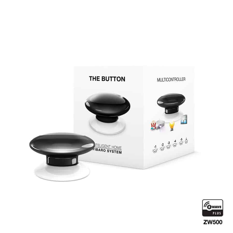 Кнопка управления Z-Wave FIBARO The Button Черный