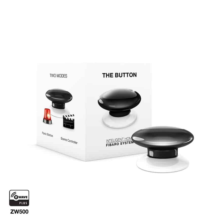 Кнопка управления Z-Wave FIBARO The Button Черный