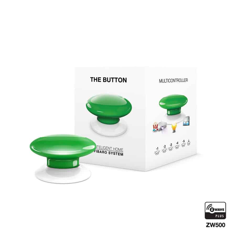 Кнопка управления Z-Wave FIBARO The Button Зеленый