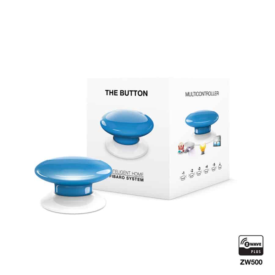 Кнопка управления Z-Wave FIBARO The Button Синий