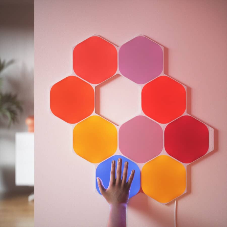 Умная система освещения Nanoleaf Shapes - Hexagon Starter Kit Apple Homekit - 9 шт.