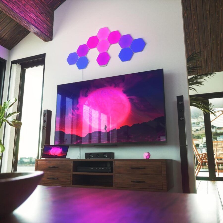 Дополнительные панели Nanoleaf Shapes Hexagons Expansion Pack Apple Homekit - 3 шт.