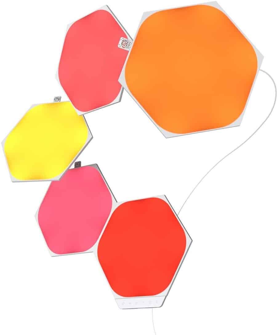 Умная система освещения Nanoleaf Shapes - Hexagon Starter Kit Apple Homekit - 5 шт.