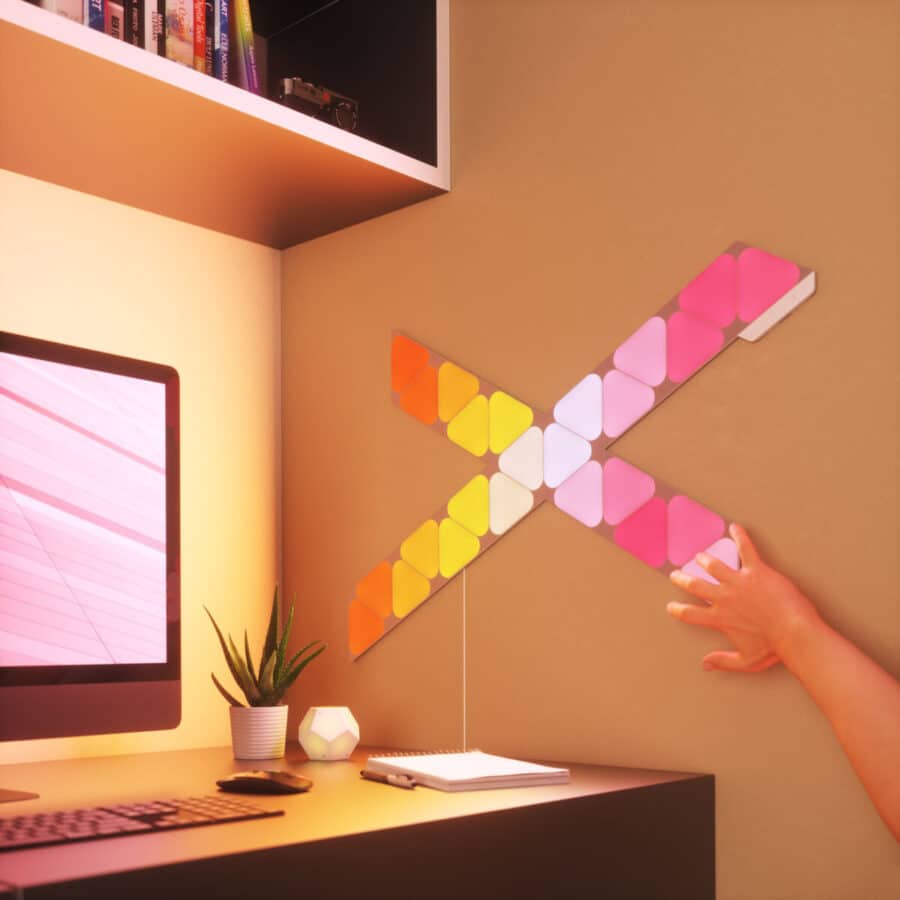 Дополнительные панели Nanoleaf Shapes Mini Triangles Apple Homekit - 10 шт.