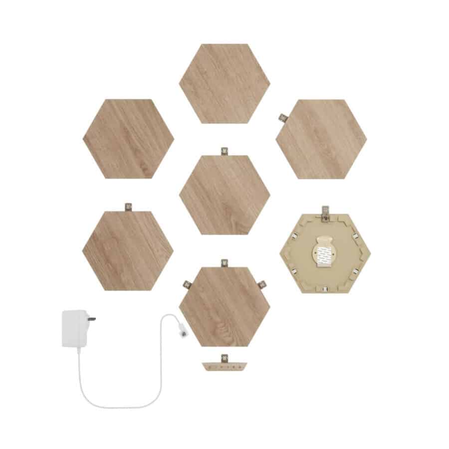 Умная система освещения Nanoleaf Elements - Hexagons Starter Kit Apple Homekit - 7 шт.