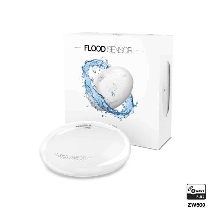 Датчик протечки и температуры FIBARO Flood Sensor — FIBEFGFS-101-ZW5 (FIB_FGFS-101)