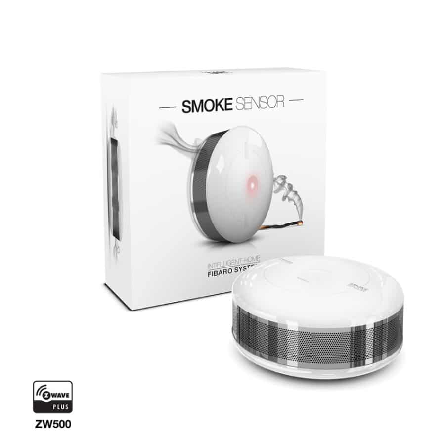 Датчик задымления и температуры FIBARO Smoke Sensor — FIBEFGSD-002 (FIB_FGSS-101)