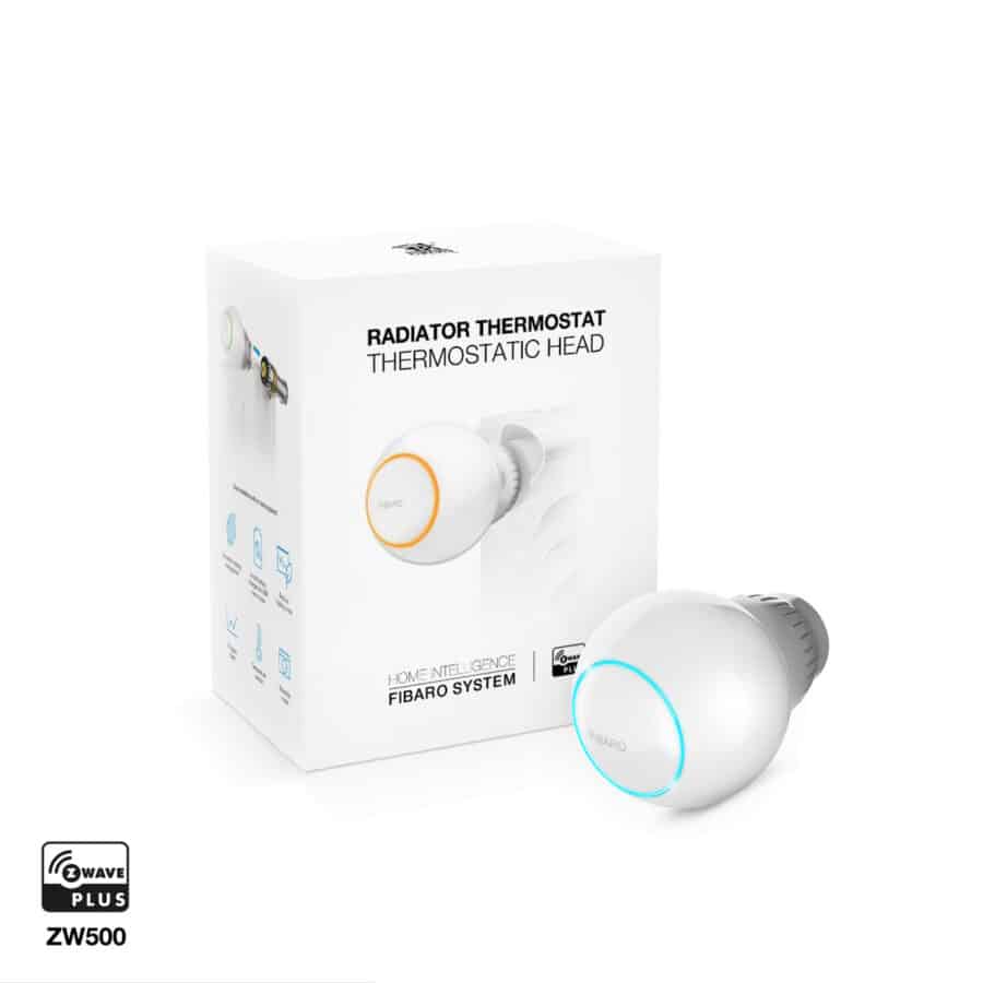 Радиаторный термостат FIBARO Heat Controller Thermostat Head — FIBEFGT-001