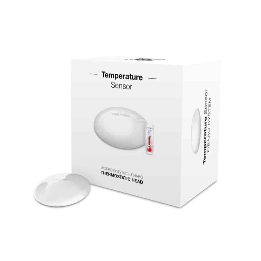 Датчик температуры радиаторного термостата FIBARO Radiator Thermostat Sensor — FIBEFGBRS-001