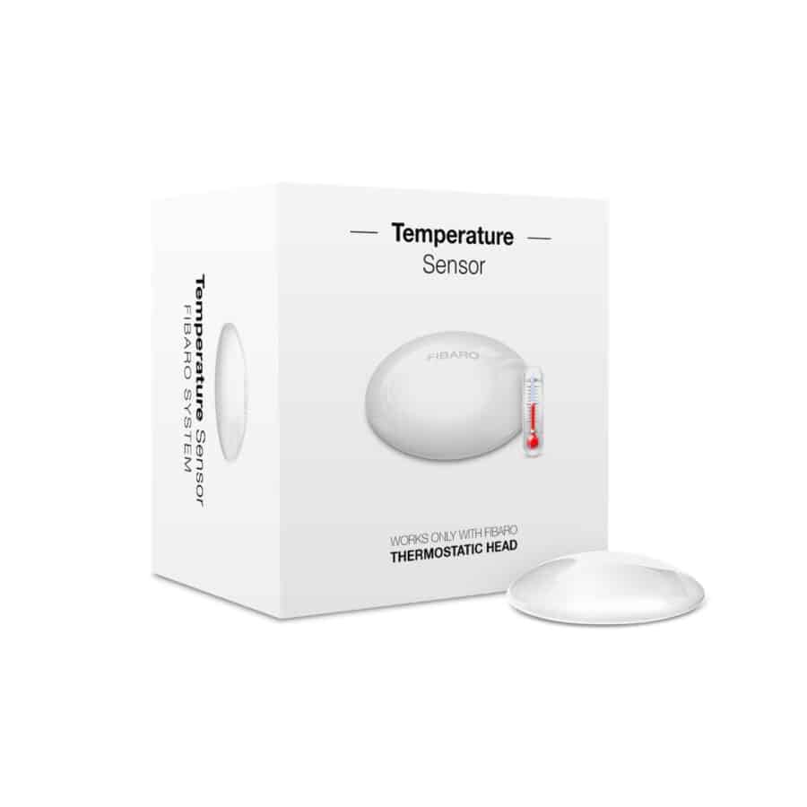 Датчик температуры радиаторного термостата FIBARO Radiator Thermostat Sensor — FIBEFGBRS-001