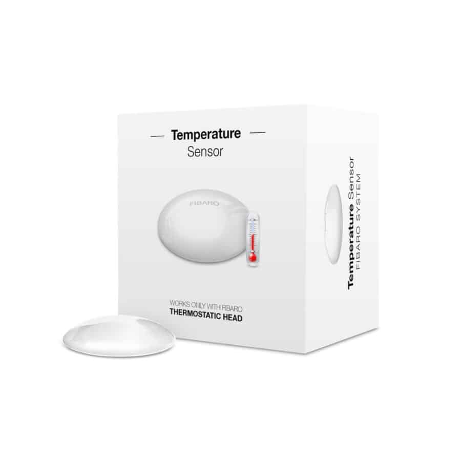 Датчик температуры радиаторного термостата FIBARO Radiator Thermostat Sensor — FIBEFGBRS-001