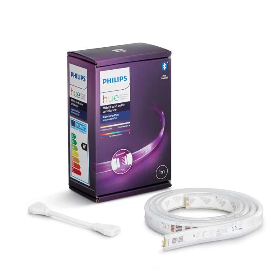 Удлинитель cветодиодной ленты Philips Hue Plus, 0.5W(20Вт), 2000K-6500K, Color, Bluetooth, 1м