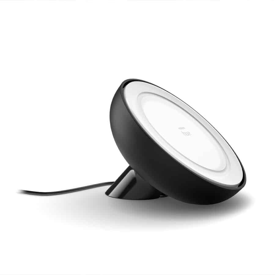 Настольная лампа Philips Hue Bloom, 2000K-6500K, Color, Bluetooth, димируемая, чёрная