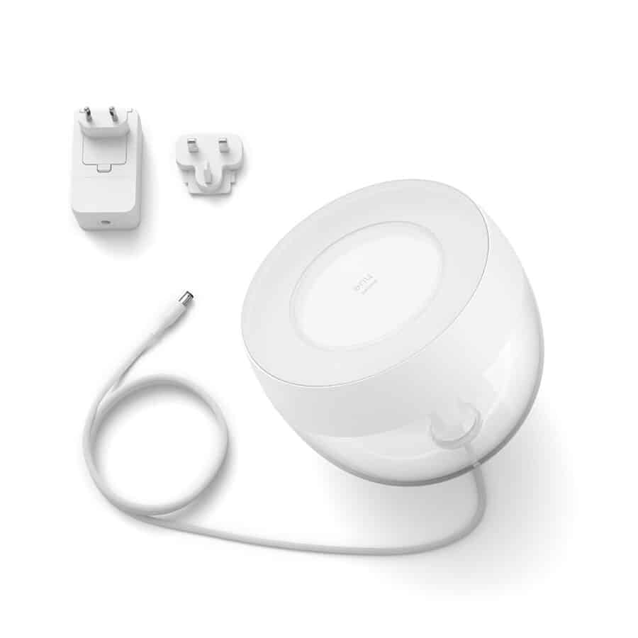 Настольная лампа Philips Hue Iris, 2000K-6500K, Color, Bluetooth, димируемая, белая