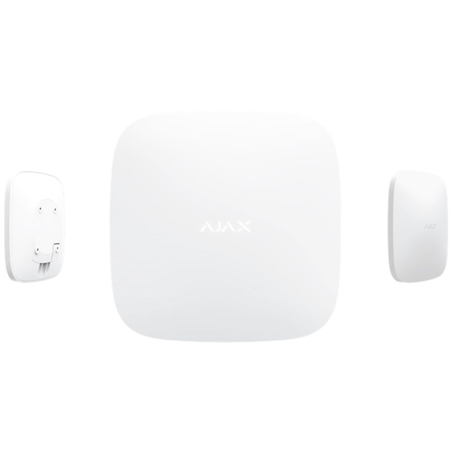 Интеллектуальная централь Ajax Hub Plus White (GSM+Ethernet+Wi-Fi+3G)