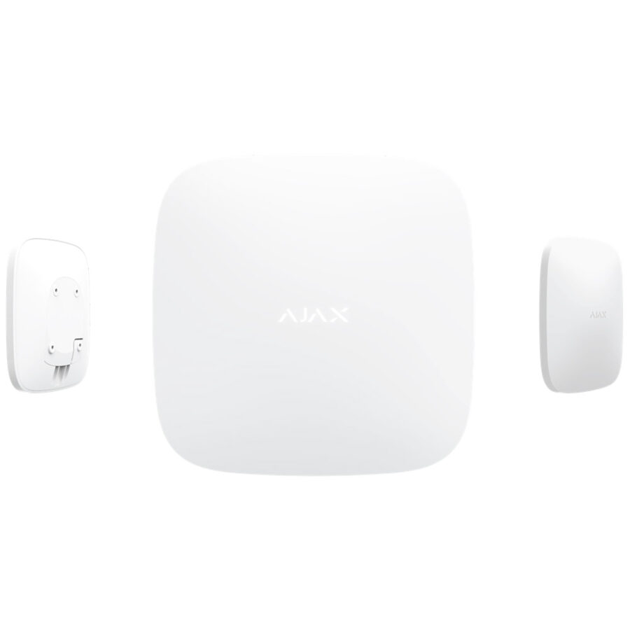 Интеллектуальная централь Ajax Hub White (GSM+Ethernet)