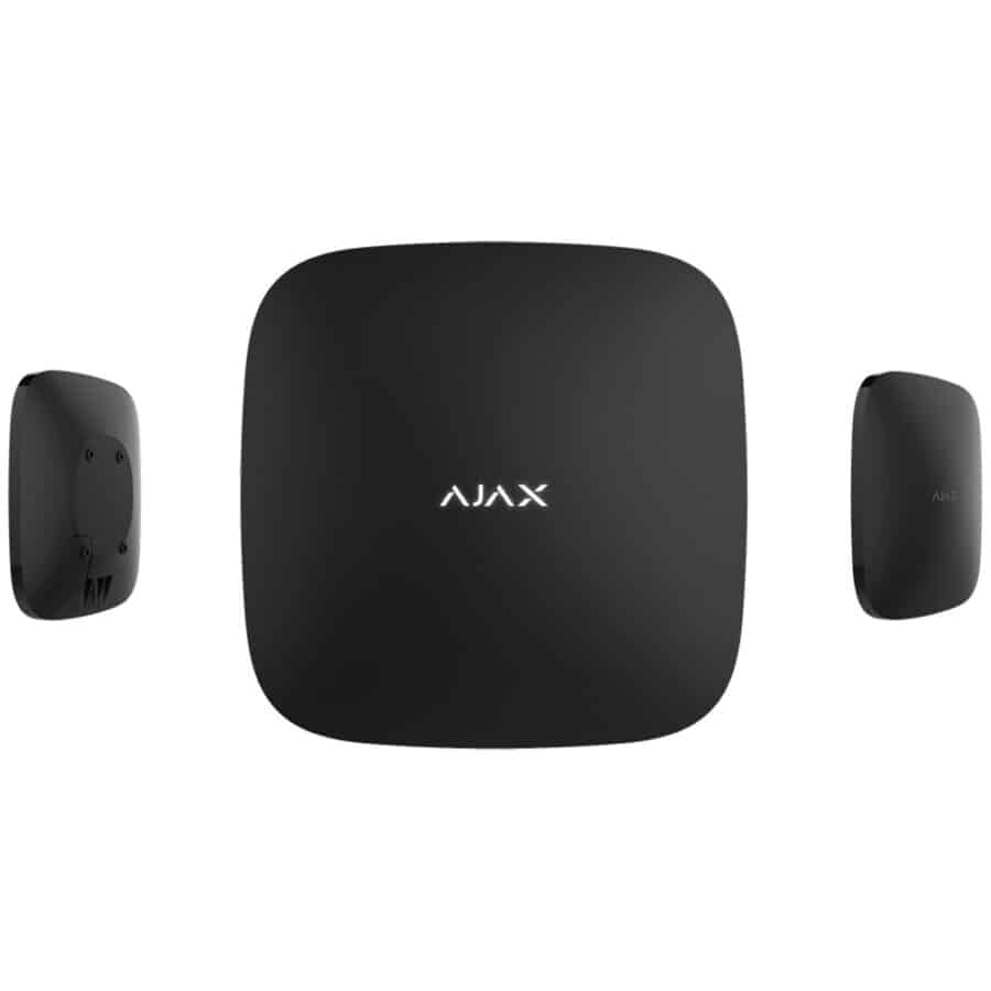 Интеллектуальная централь Ajax Hub Black (GSM+Ethernet)