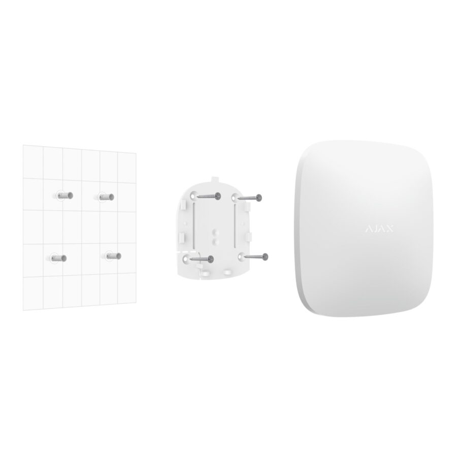 Интеллектуальная централь Ajax Hub 2 White (GSM+Ethernet)