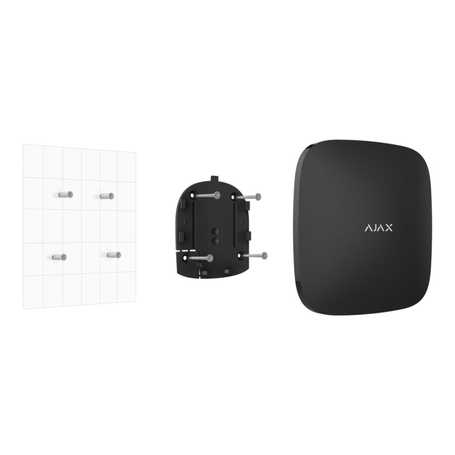 Интеллектуальная централь Ajax Hub 2 Black (GSM+Ethernet)